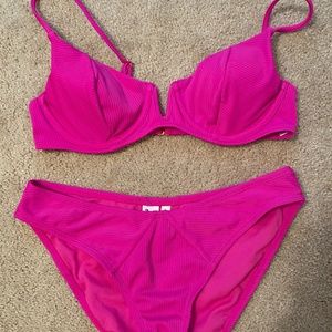 Ambrielle Hot Pink Bikini